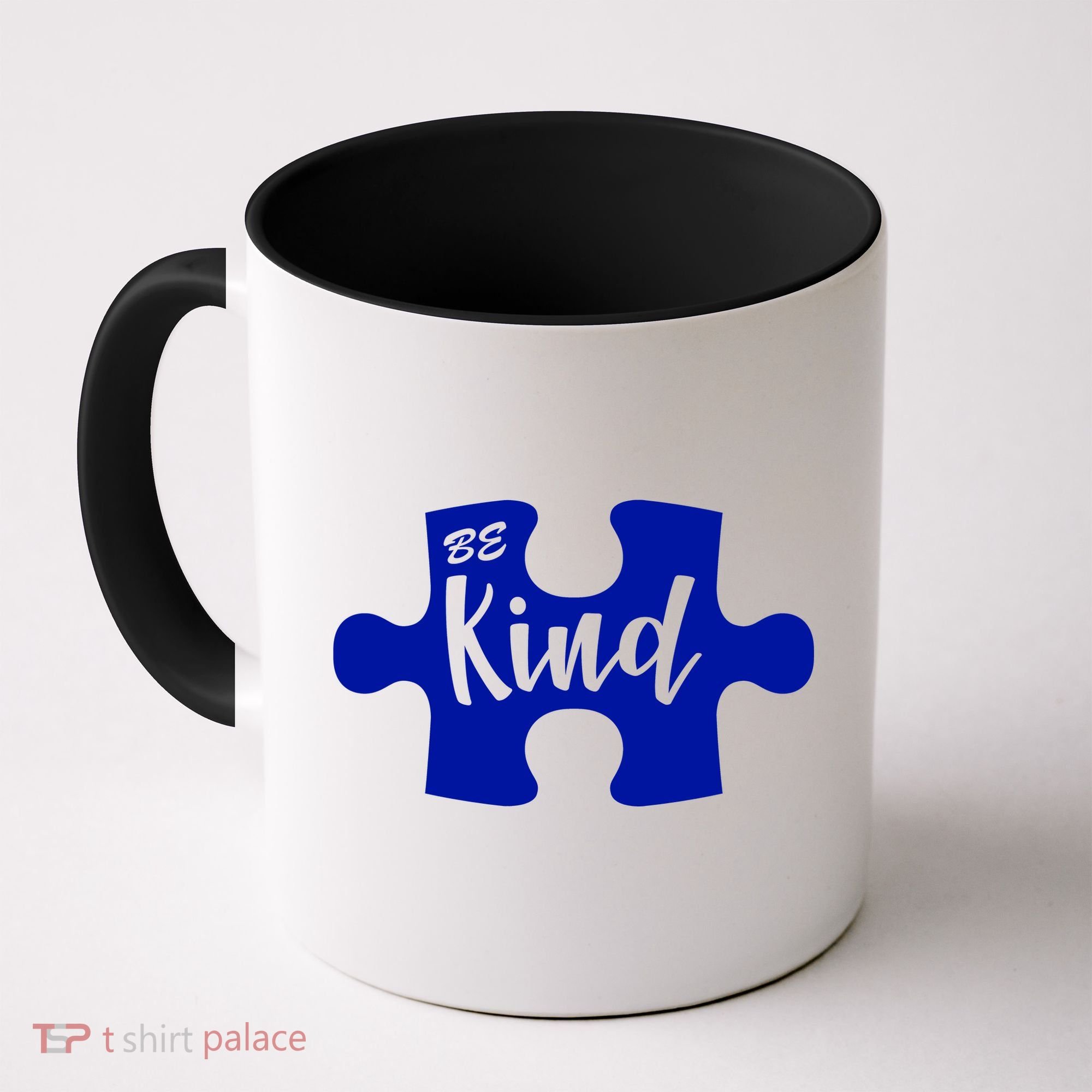 Be Kind Autism Awareness Puzzle Coffee Mug