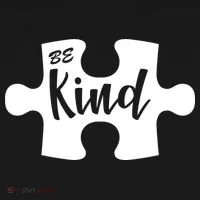 Be Kind Autism Awareness Puzzle Women's Hoodie thumb 2