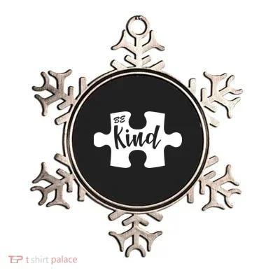 Be Kind Autism Awareness Puzzle Ornament