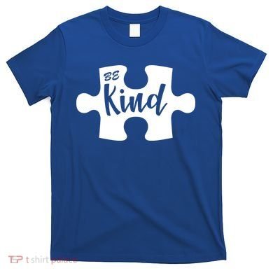 Be Kind Autism Awareness Puzzle T-Shirt