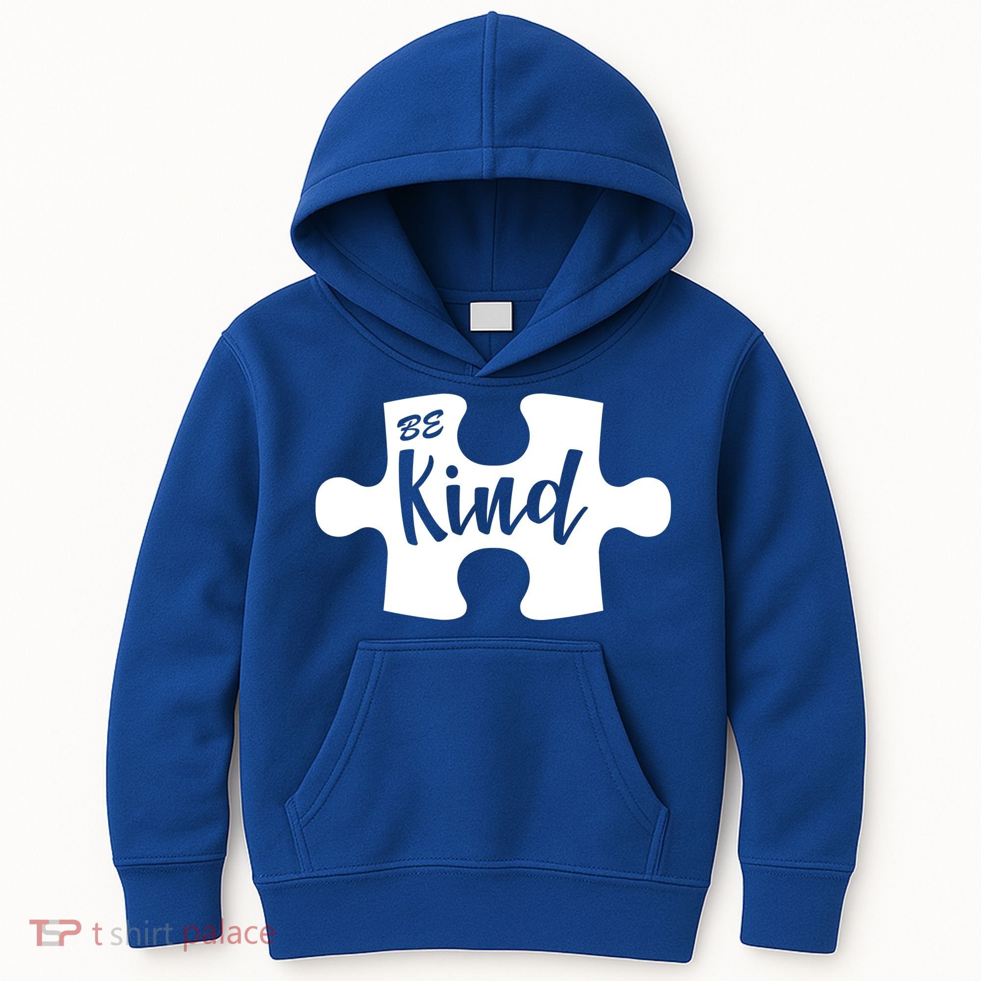 Be Kind Autism Awareness Puzzle Kids Hoodie