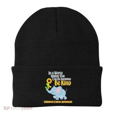 Be Kind Childhood Cancer Awareness Beanie