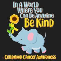 Be Kind Childhood Cancer Awareness Hat thumb 2