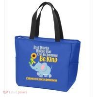 Be Kind Childhood Cancer Awareness Tote Bag thumb 3