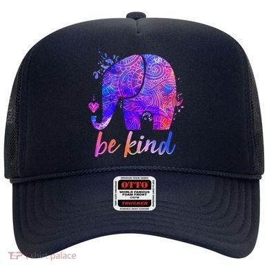 Be Kind Colorful Painted Elephant Hat