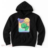 Be Kind Cute Happy TRex Dino Smiley Balloon Hoodie thumb 0