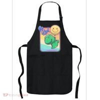 Be Kind Cute Happy TRex Dino Smiley Balloon Apron thumb 0
