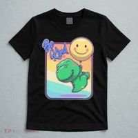 Be Kind Cute Happy TRex Dino Smiley Balloon T-Shirt thumb 5