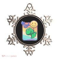Be Kind Cute Happy TRex Dino Smiley Balloon Ornament thumb 0
