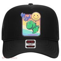 Be Kind Cute Happy TRex Dino Smiley Balloon Hat thumb 0