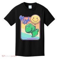 Be Kind Cute Happy TRex Dino Smiley Balloon Kids T-Shirt thumb 0