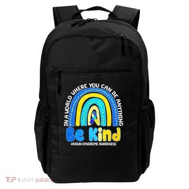 Be Kind Down Syndrome Awareness Rainbow Backpack