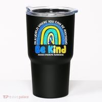 Be Kind Down Syndrome Awareness Rainbow Tumbler thumb 0