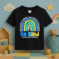 Be Kind Down Syndrome Awareness Rainbow Toddler T-Shirt thumb 3