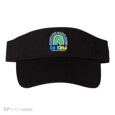 Be Kind Down Syndrome Awareness Rainbow Visor