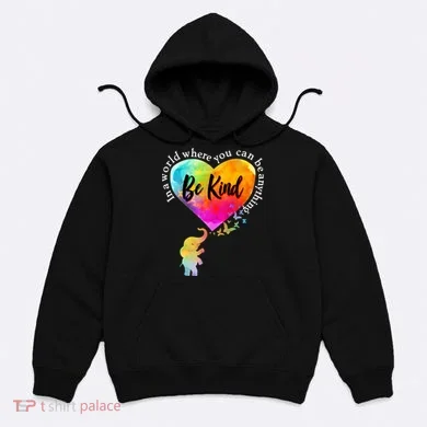 Be Kind Elephant Heart Hoodie