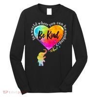 Be Kind Elephant Heart Long Sleeve Shirt thumb 0