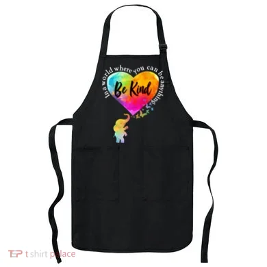 Be Kind Elephant Heart Apron