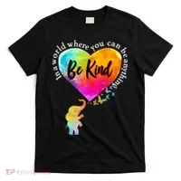 Be Kind Elephant Heart T-Shirt thumb 0