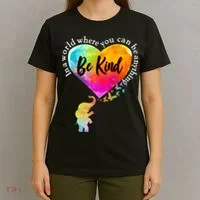 Be Kind Elephant Heart T-Shirt thumb 4