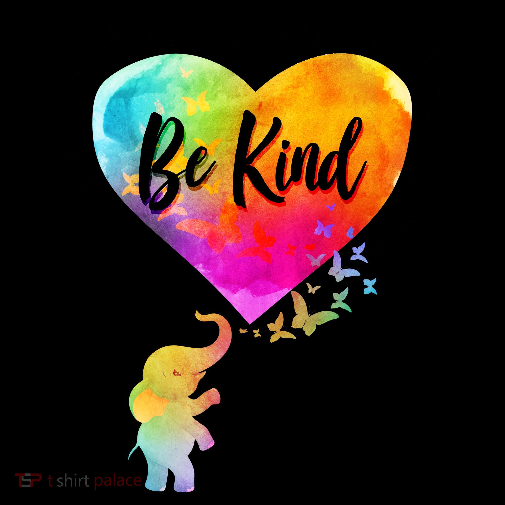Be Kind Elephant Heart Coffee Mug