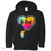 Be Kind Elephant Heart Toddler Hoodie thumb 0