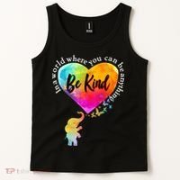 Be Kind Elephant Heart Tank Top thumb 2