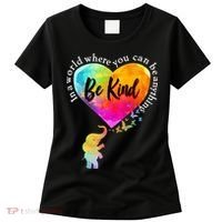 Be Kind Elephant Heart Women's T-Shirt thumb 0