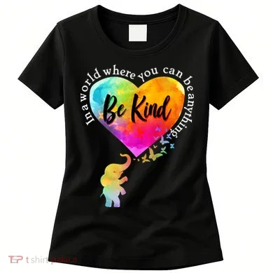 Be Kind Elephant Heart Women's T-Shirt