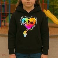 Be Kind Elephant Heart Kids Hoodie thumb 3
