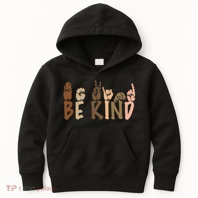 Be Kind Melanin Kids Hoodie