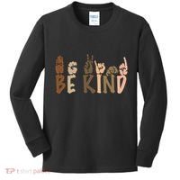Be Kind Melanin Kids Long Sleeve Shirt thumb 0