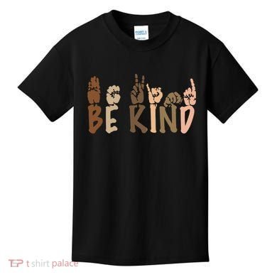 Be Kind Melanin Kids T-Shirt