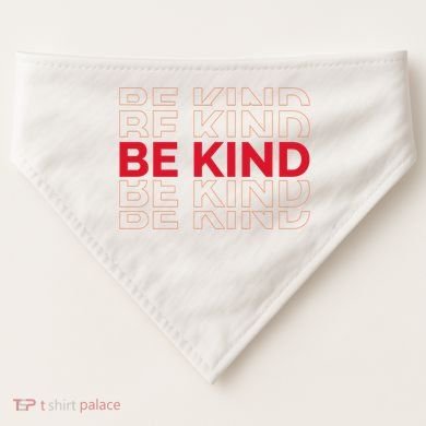 Be Kind Repeat USA-Made Doggie Bandana