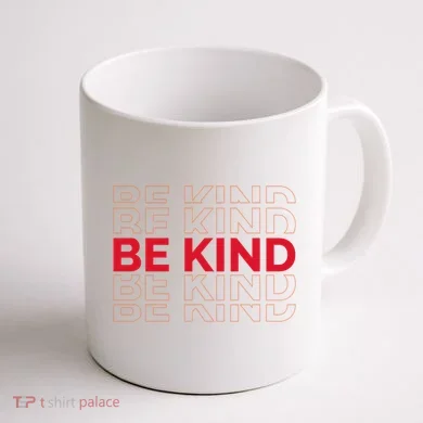 Be Kind Repeat Coffee Mug back