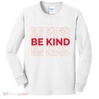 Be Kind Repeat Kids Long Sleeve Shirt thumb 0