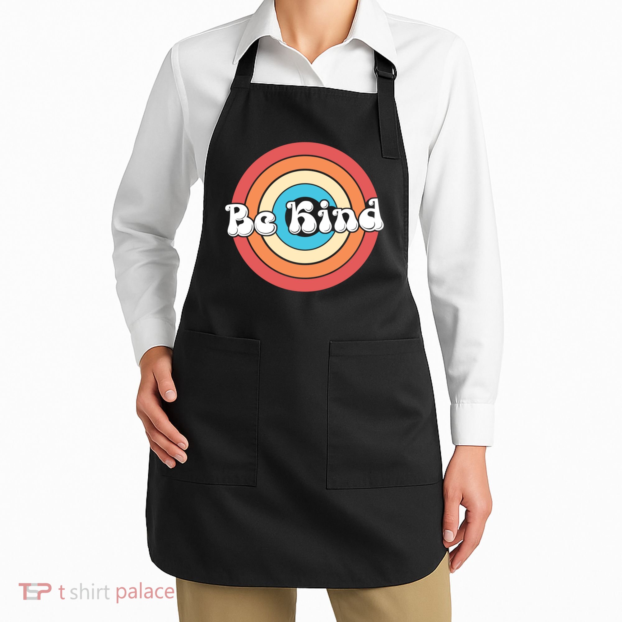 Be Kind Retro Emblem Apron