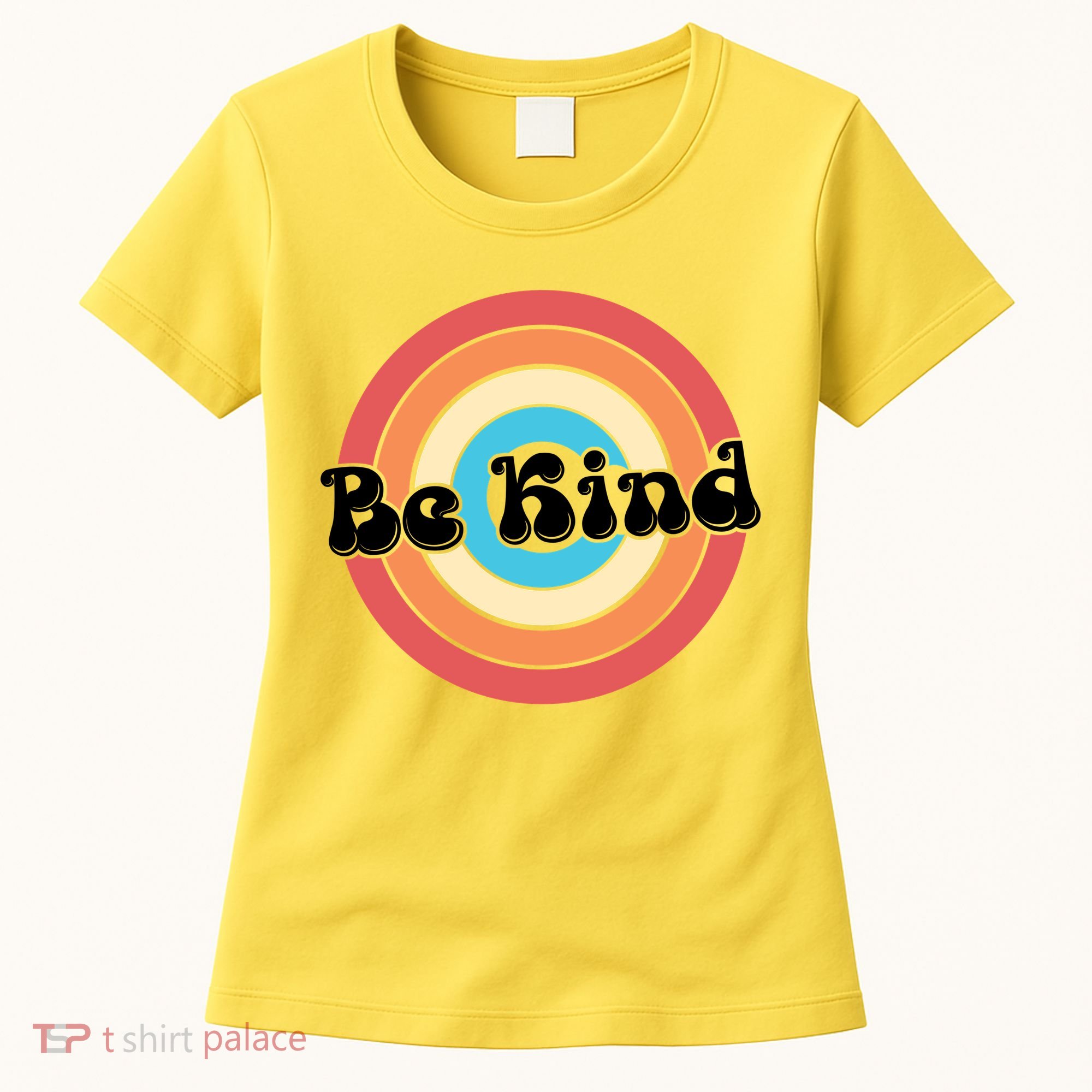 Be Kind Retro Emblem Women's T-Shirt