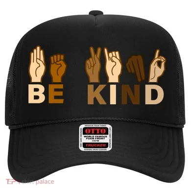 Be Kind Sign Language Hat