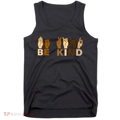 Be Kind Sign Language Tank Top