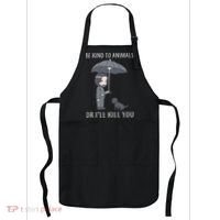 Be Kind To Animals Or I'll Kill You Apron thumb 0