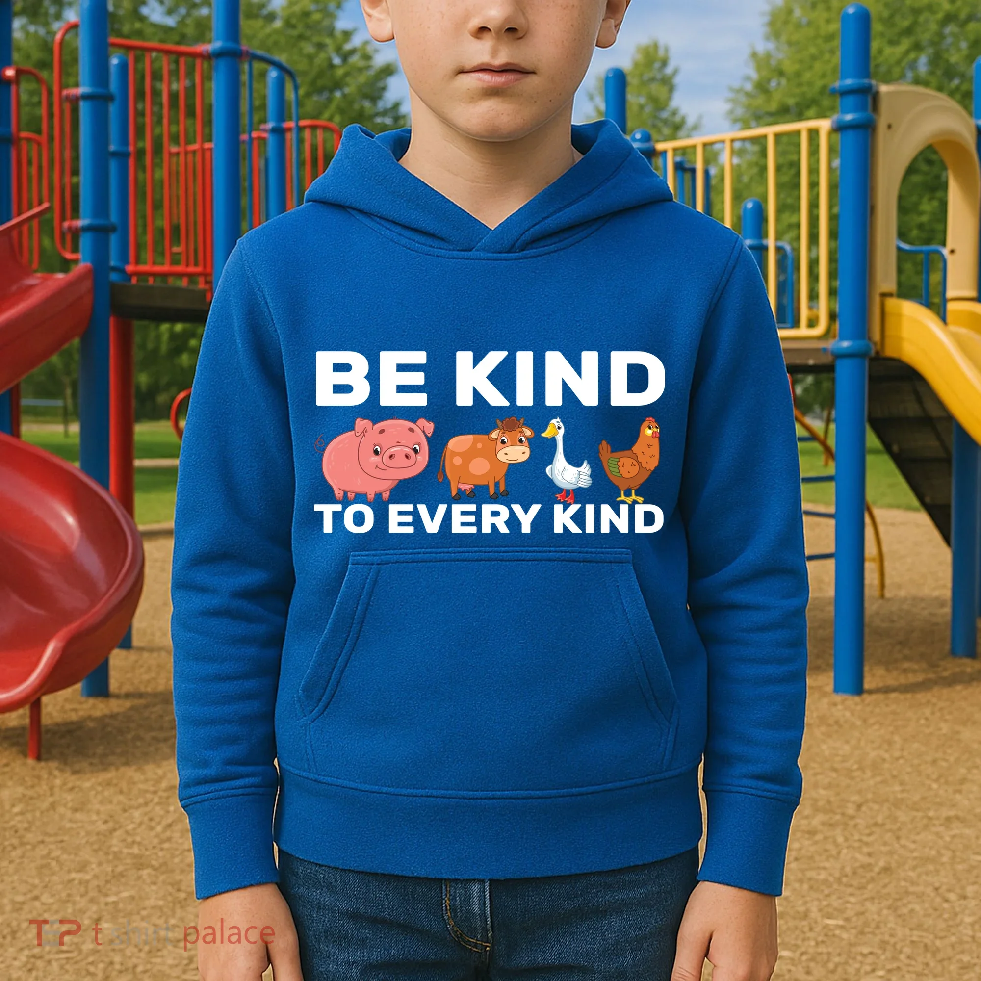 Be Kind To Every Kind Kids Hoodie