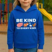 Be Kind To Every Kind Kids Hoodie thumb 3