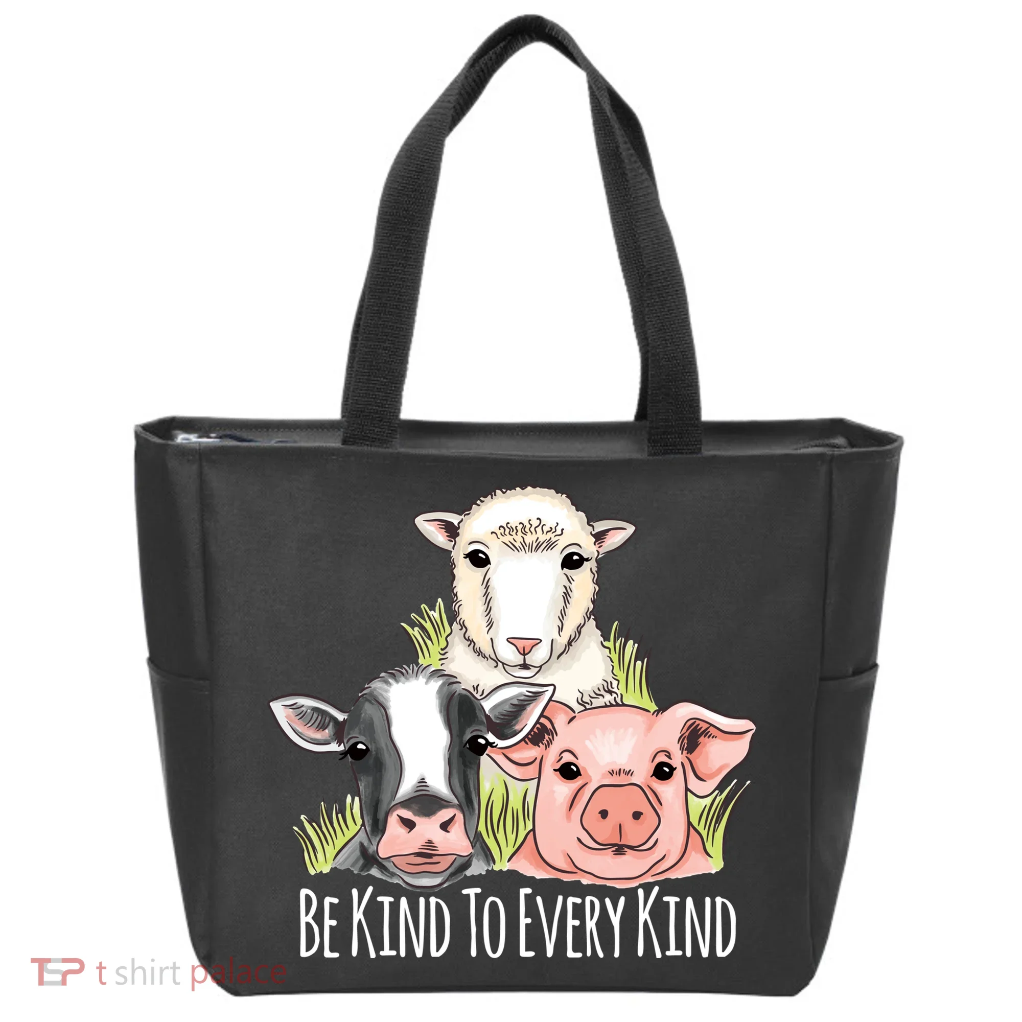 Be Kind To Every Kind Vegan Tote Bag