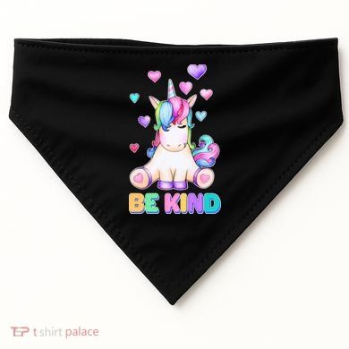Be Kind Unicorn USA-Made Doggie Bandana