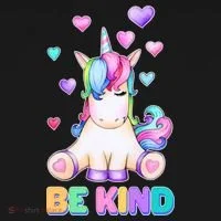 Be Kind Unicorn Bucket Hat thumb 4