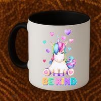 Be Kind Unicorn Coffee Mug thumb 2