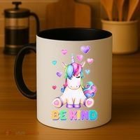 Be Kind Unicorn Coffee Mug thumb 4