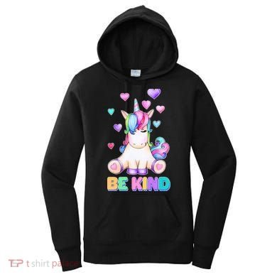 Be Kind Unicorn Women's Hoodie