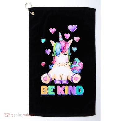 Be Kind Unicorn Golf Towel